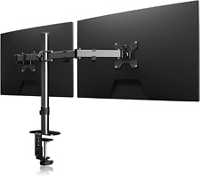 Suptek Dual LED LCD Monitor Desk Mount Heavy Duty Fully Adjustable Stand for 2 / picture