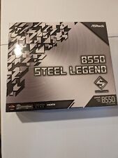 ASRock B550M Steel Legend Socket AM4 AMD Motherboard *Never Used, Open Box* picture