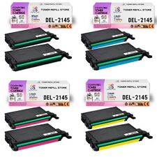 8Pk TRS 2145 BCYM Compatible for Dell Color Laser 2145CN Toner Cartridge picture
