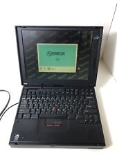IBM Thinkpad 380D Laptop  w/CD - POWERS ON - READ - hva picture
