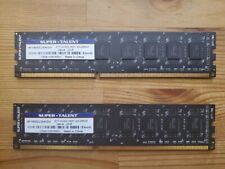 SUPER TALENT 8 GB (2 x 4 GB)  DDR3 1600 PC3-12800 Memory W1600UB4GV picture