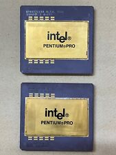 Matched Set Intel Pentium Pro SL23L 256K CPU Rare Vintage  picture