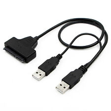 USB 2.0 to 2.5inch HDD 7+15pin SATA Hard Drive Cable Adapter For SATA SSD & HDD picture