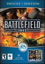 Battlefield 1942 Deluxe MAC CD tanks axis allies war military shoot game +add-on picture