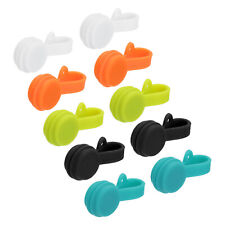 10 Pcs Magnetic Cable Clips 2.8 Inch x 0.6 Inch 5 Colors picture
