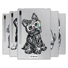 OFFICIAL P.D. MORENO BLACK AND WHITE DOGS SOFT GEL CASE FOR SAMSUNG TABLETS 1 picture