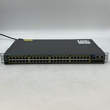 Cisco Catalyst WS-C2960S-48TS-L 48 Port Managed Gigabit Ethernet Switch picture