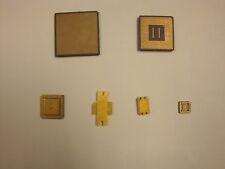 1 set of 6pcs gold plated cpu/chips for collection   ASIS  picture
