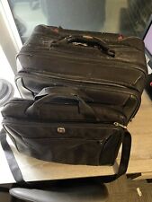 Wenger Luggage Patriot Rolling 2 Piece Business Set, Black Swiss Rolling Luggage picture