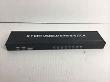 8 Port Manual USB 2.0 KVM Switch No Cables UNTESTED picture