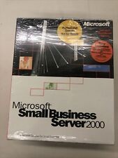 VINTAGE MICROSOFT SMALL BUSINESS SERVER 2000 CD PLUS KEYS - PREOWNED picture