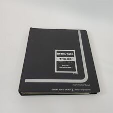 Vintage Original Radio Shack TRS-80 Budget Management Software & Owner's Manual picture