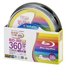 Verbatim Japan Blu-ray Disc for Repeated Recording BD-RE DL 50GB 10 Pieces picture