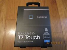 *NEW SEALED* Samsung T7 Touch 2TB Portable External SSD - Black (MU-PC2T0K/WW) picture