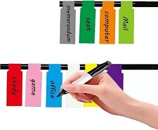 300 PCS Cable Labels 10 Colors Cord Labels Self Adhesive Waterproof Stickers picture