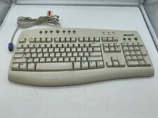 Microsoft Internet Keyboard PS/2 Wired Model RT9443 Vintage  picture