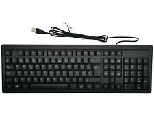 Genuine HP 100 Wired Keyboard Swedish Black 2UN30AA#ABS picture