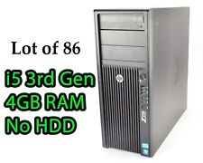 Lot of 86 HP Z220 Workstation PC CMT Towers i5 3rd Gen 4GB RAM NO HDD/OS #95 picture