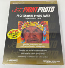 Jet Print Photo Professional Photo Paper Super Gloss 60 Sheets 8.5 x 11 Sealed  picture