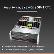Supermicro SuperServer 4029GP-TRT2 With 2x8260Y CPU, 256GB RAM, 10x 3090 24GB picture