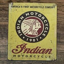 Mouse Pad Indian Motorcycle 1901 Americas First 1st Company picture