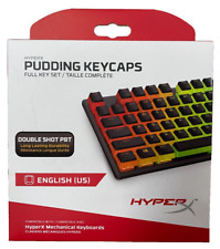 HyperX Pudding Keycaps - Full Key Set - PBT - Black (US Layout) 4P5P4AA#ABA picture
