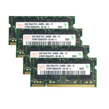 8GB Kit (4x 2GB) DDR2 800MHz PC2-6400S 1.8V Laptop Memory Notebook RAM For Hynix picture