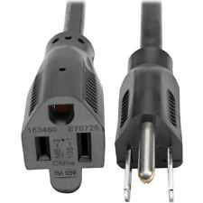 Tripp Lite 1ft Power Cord Extension Cable 5-15P to 5-15R 13A 16AWG 1' picture