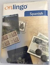 Onlingo Spanish Level 1 Audio CD's & CD-ROM / New & Sealed picture