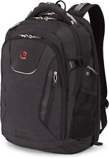 SwissGear 5358 ScanSmart Laptop Backpack, Fits 16 Inch Large, Heather Grey  picture