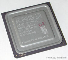 AMD K6-2/450AFX CPU 450 MHz Super Socket 7 Vintage Tested Good GOLD picture