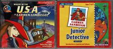 Carmen SanDiego Where In The USA & Junior Detective Pc New XP Geography Cultures picture