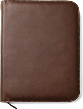Personalized Italian Leather Executive Padfolio, Leather Portfolio Laptop Sleeve picture