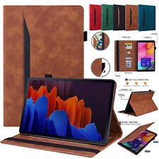 Leather Wallet Tablet Case For Samsung Galaxy Tab A7 Lite T220 Tab A7 Tab A8 picture