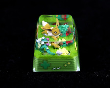 2023 Pokemon Pikachu Eevee Keycaps Handmade Resin Pokemon Keycaps picture