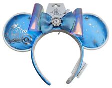 2024 Disney Parks Cinderella Two-tiered Bow Ear Headband picture
