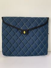 TIMBUK2 Quilted Padded Laptop Sleeve M Blue for MacBook 15 Ballistic Nylon picture