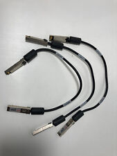Lot of 3 NETAPP X6530-R6 .5M FC SFP TO SFP DAC Cable - 112-00084 73929-0024 picture