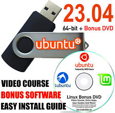 Ubuntu Linux 23.04 Latest Version Lunar Lobster 64 Bit Bootable Live Install USB picture