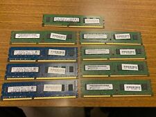 Lot of 9 Micron/Samsung/SK hynix 4GB 2Rx8 PC3-12800U Mixed Memory picture