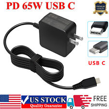65W USB-C Type-C AC Adapter Charger for Dell Samsung Chromebook Lenovo Thinkpad  picture