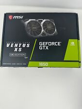 Brand new MSI GeForce GTX 1650 D6 VENTUS XS OC Graphics Card, PCI-Ex16 picture