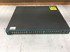 Cisco Catalyst 3560 48 Port POE Switch WS-C3560-48PS-S V05, w/ Rack Mount Ears picture