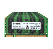 Crucial 10x 2GB 2RX8 PC2-5300S DDR2 667Mhz SODIMM  200Pin RAM Laptop Memory picture