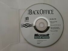 Microsoft Backoffice CD ROM : SQL, SNA , SMS and Mail - CD ROM  picture