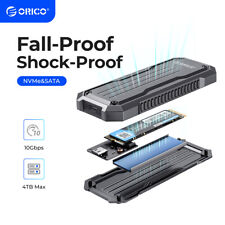 ORICO M.2 NVMe SATA SSD Enclosure 10Gbps External M.2 SSD Case for M-Key B+M Key picture
