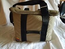 VINTAGE APPLE MACINTOSH COMPUTER TRAVEL TOTE CANVAS BAG OLIVE GREEN 1980'S picture