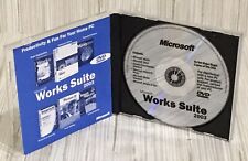 Microsoft Works Suite (2003, DVD) w/ Product Key ~ WORD Money ENCARTA Streets picture
