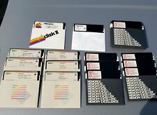 Apple II IIe Diskware ProDOS DOS 3.3 System Master & Memorex Blank Floppy Disks picture