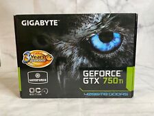 GIGABYTE Nvidia GeForce GTX 750Ti GPU WindForce 4GB GDDR5 w/ Box - Used Like New picture